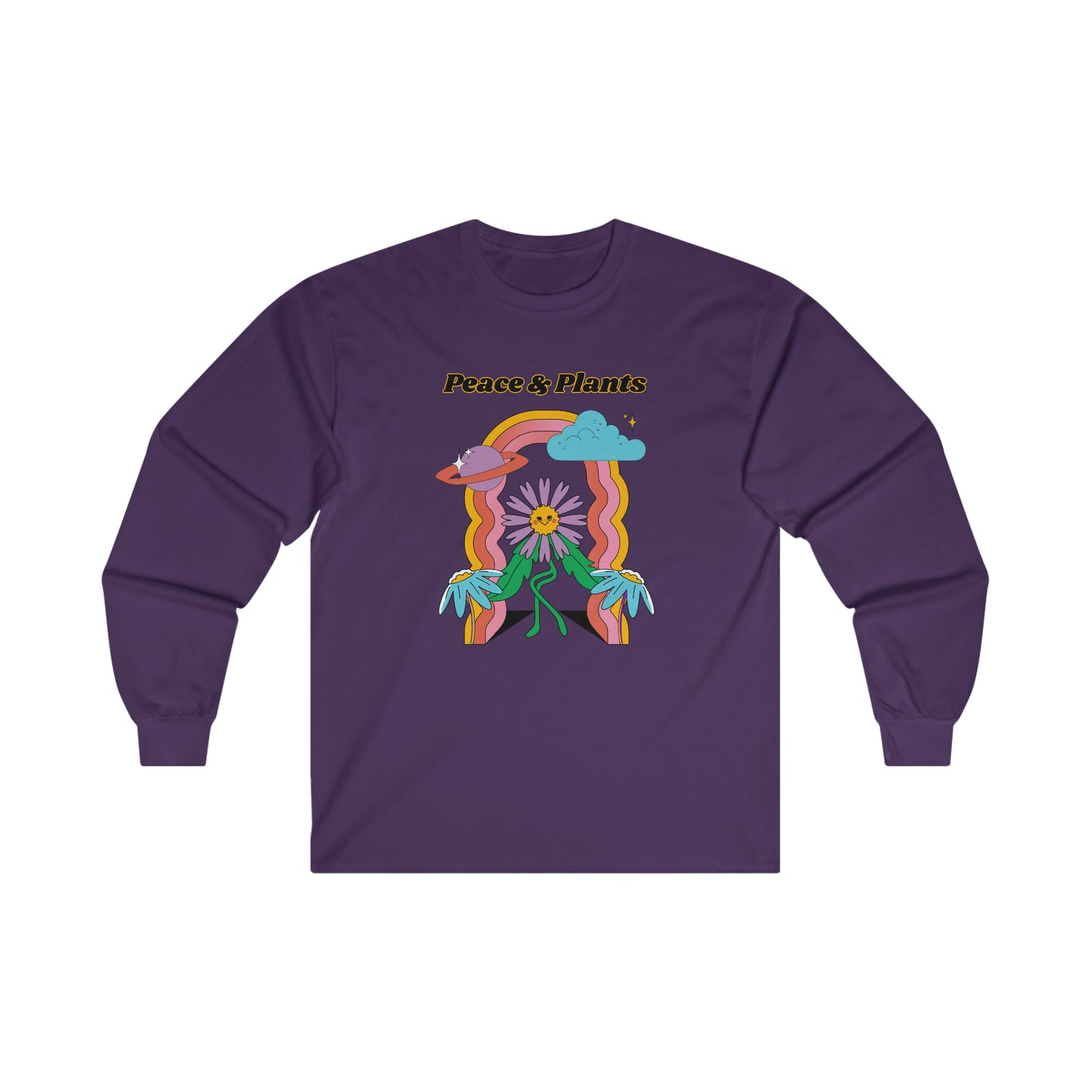 Peace & Plants Cotton Long Sleeve