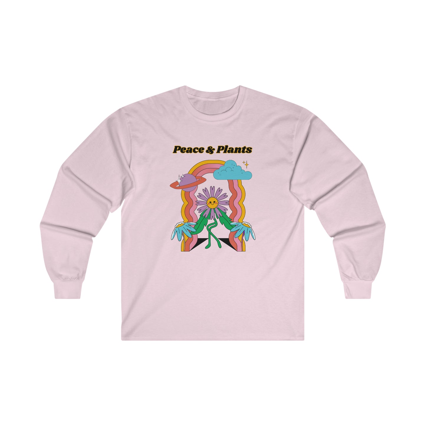 Peace & Plants Cotton Long Sleeve