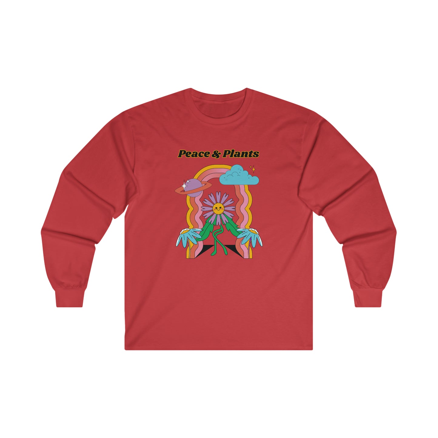 Peace & Plants Cotton Long Sleeve