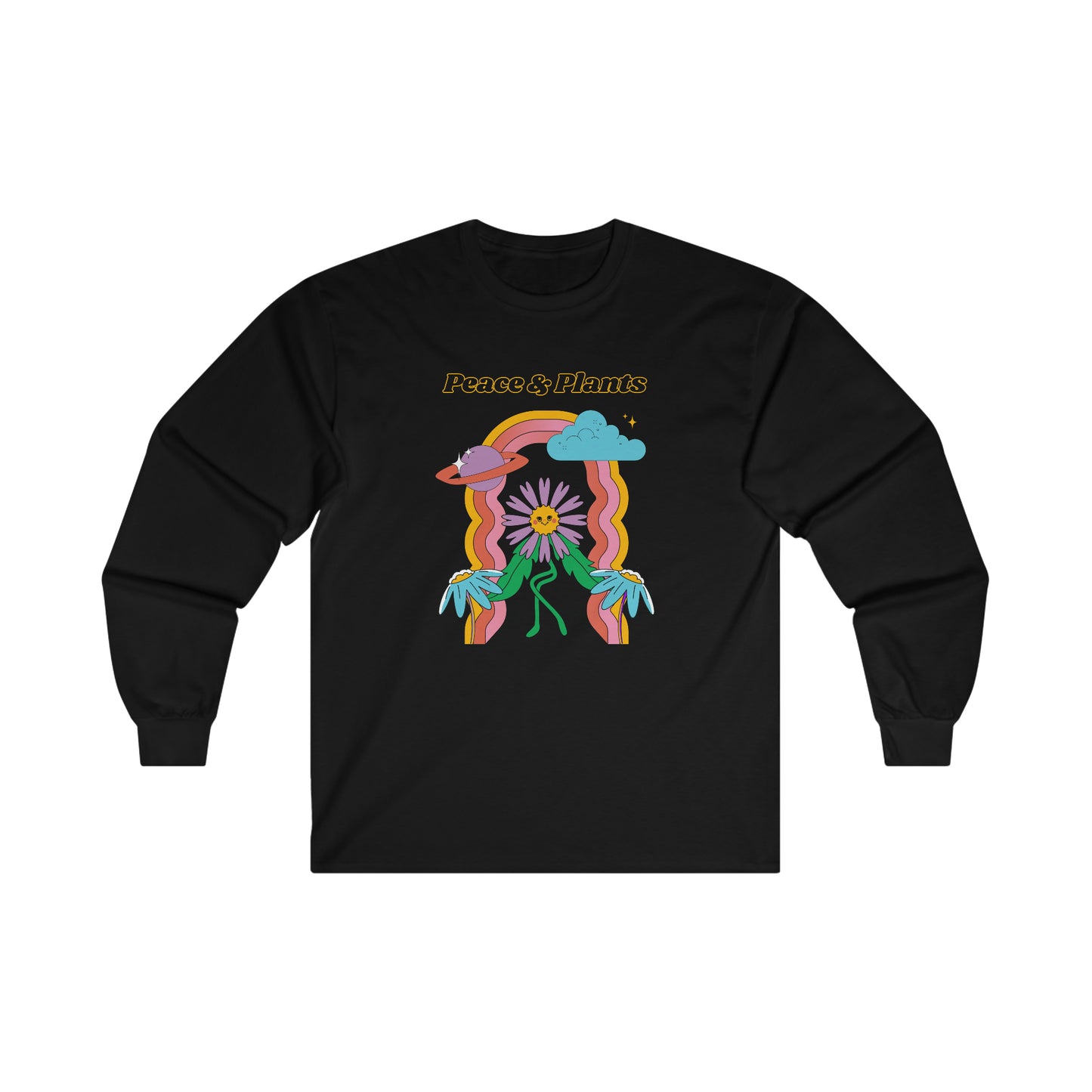 Peace & Plants Cotton Long Sleeve