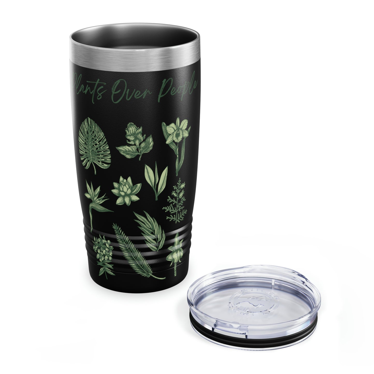 Plants Over People Ringneck Tumbler, 20oz
