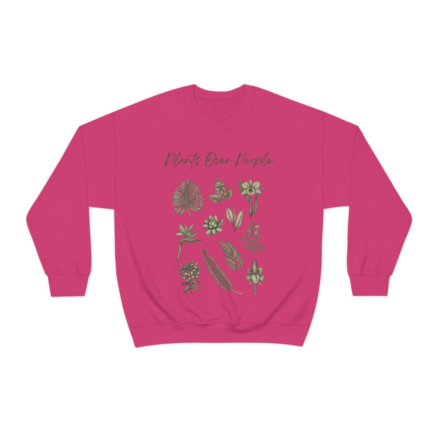 Plants Over People Unisex Crewneck