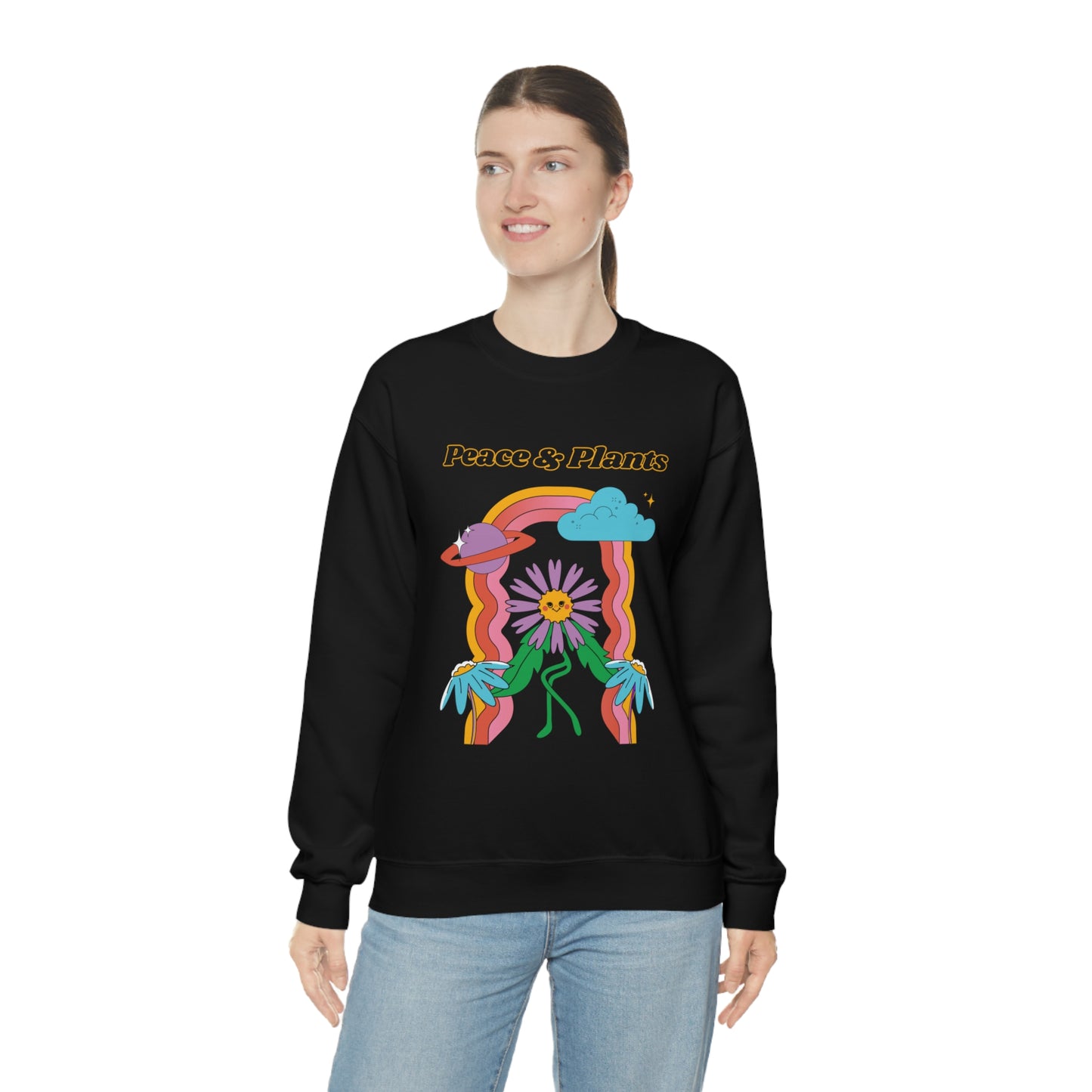 Peace & Plants Unisex Crewneck