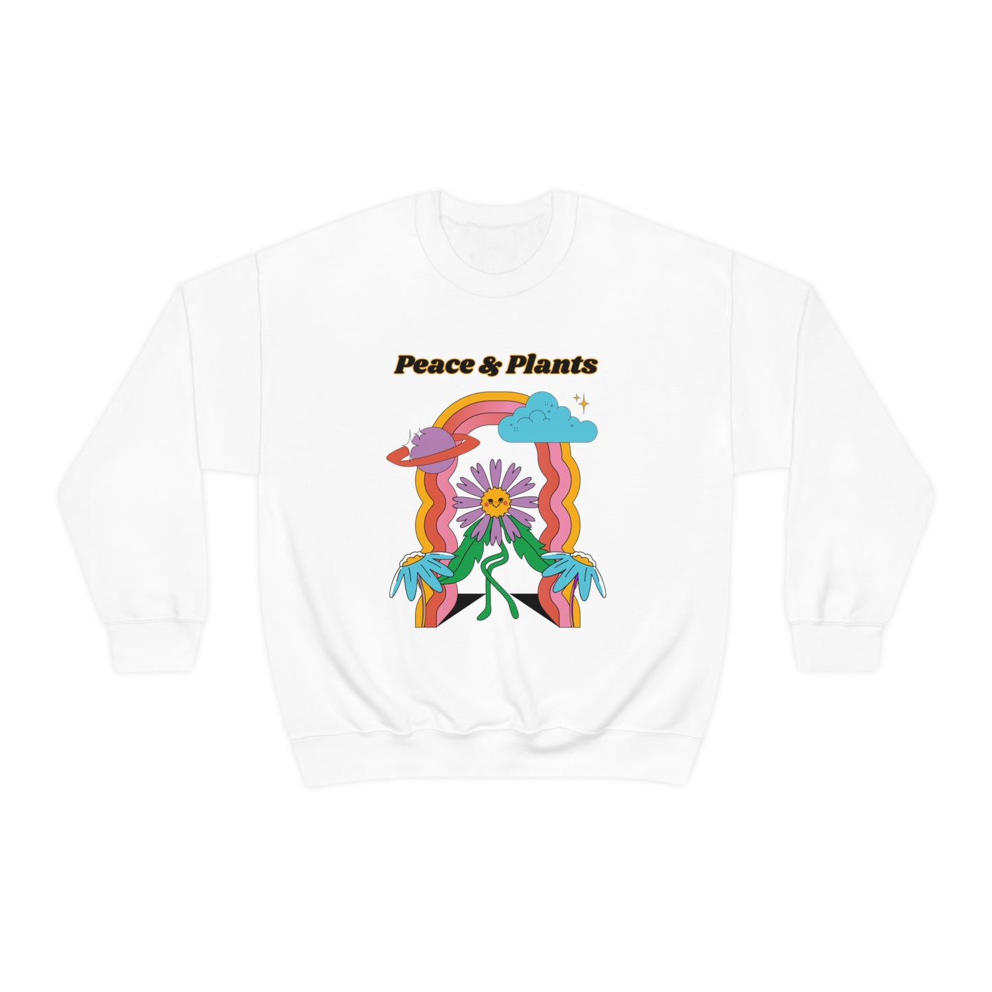 Peace & Plants Unisex Crewneck