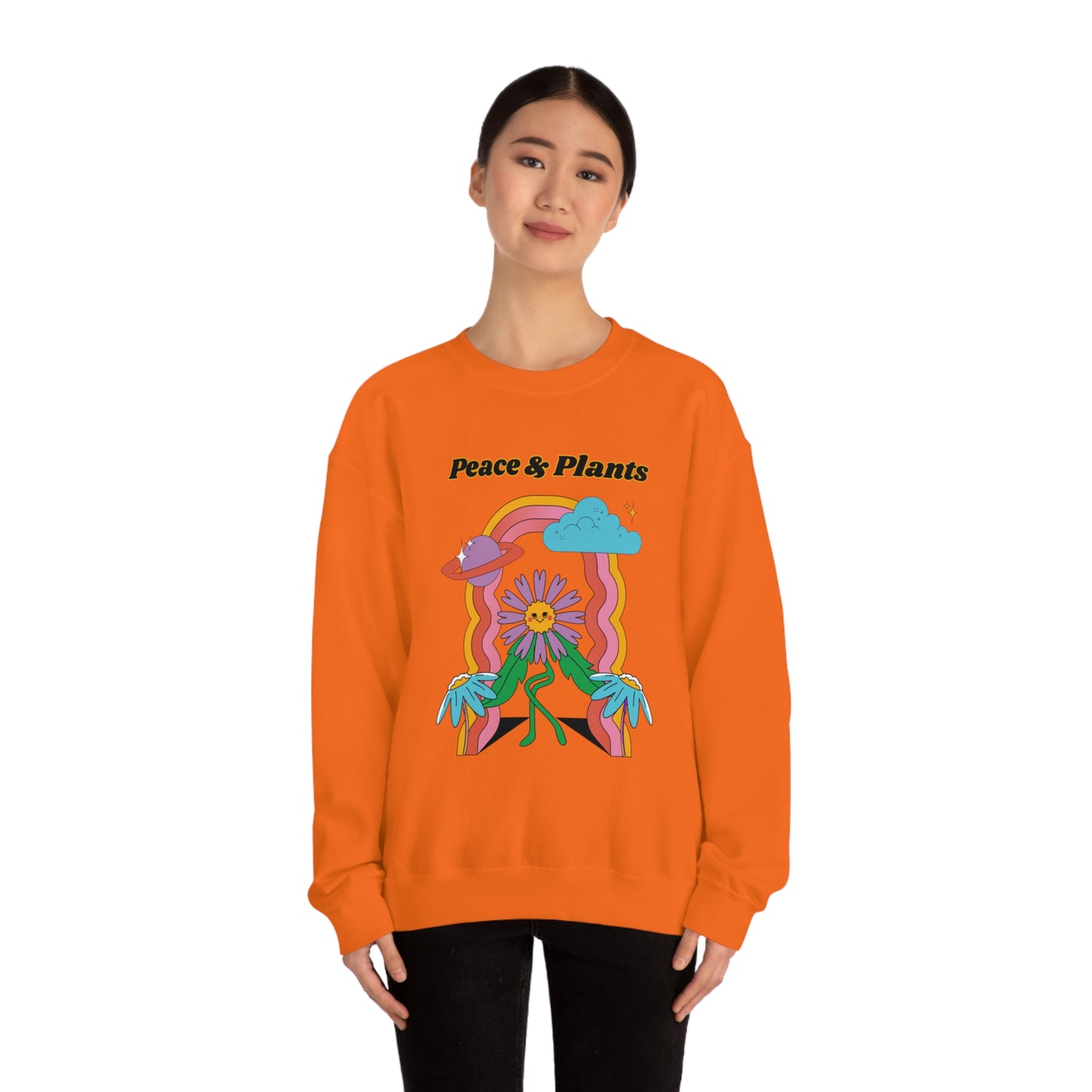Peace & Plants Unisex Crewneck