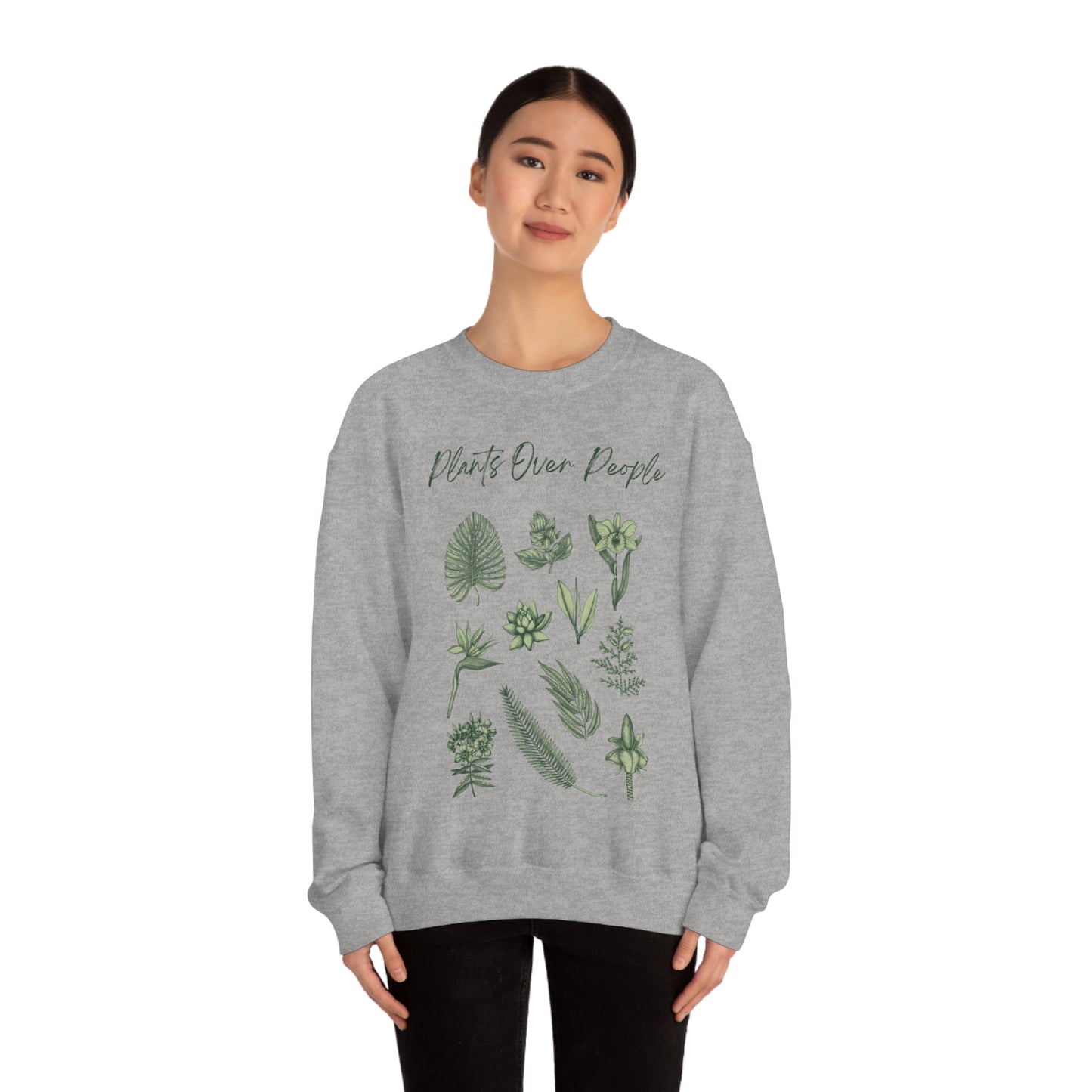 Plants Over People Unisex Crewneck