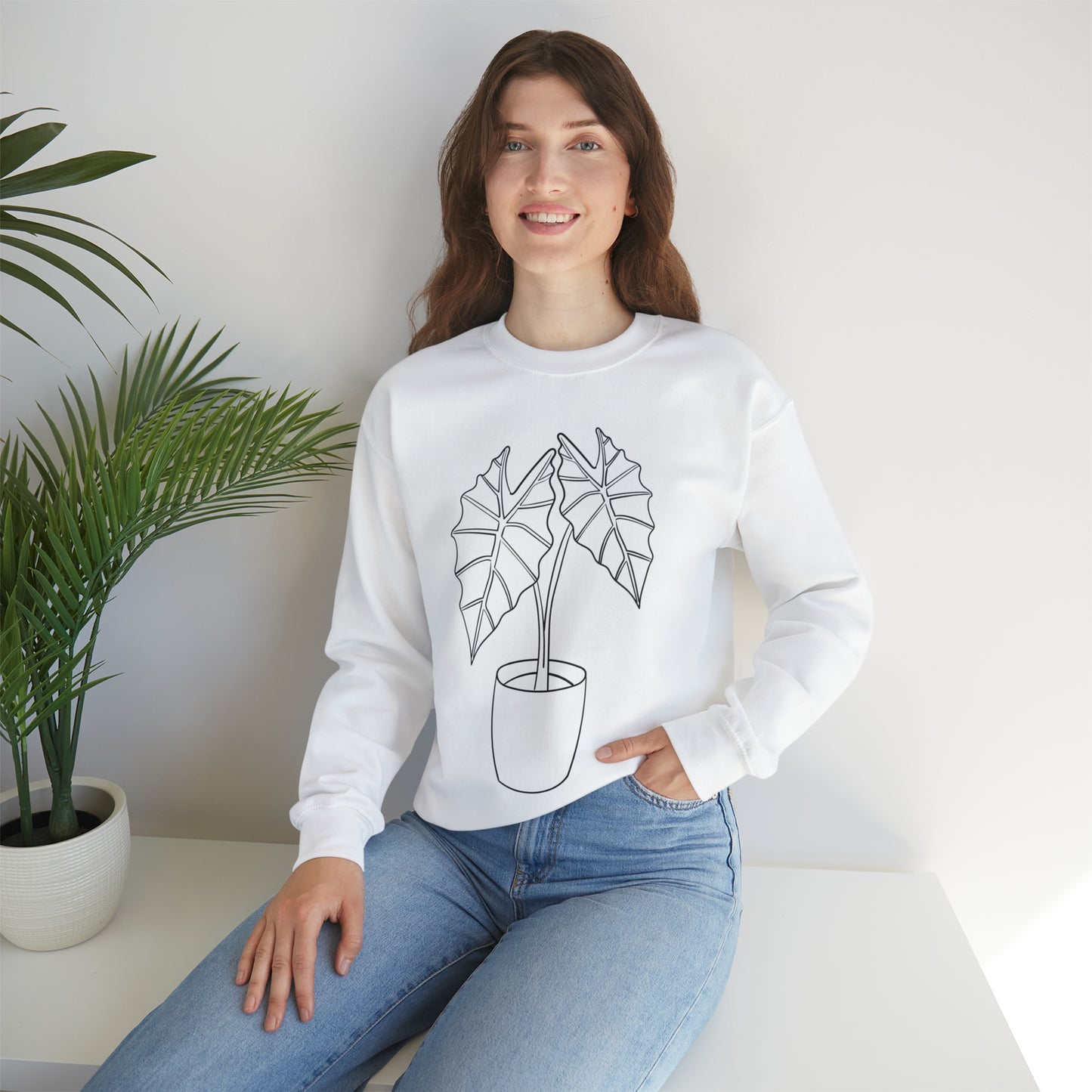 Alocasia Unisex Crewneck Sweatshirt