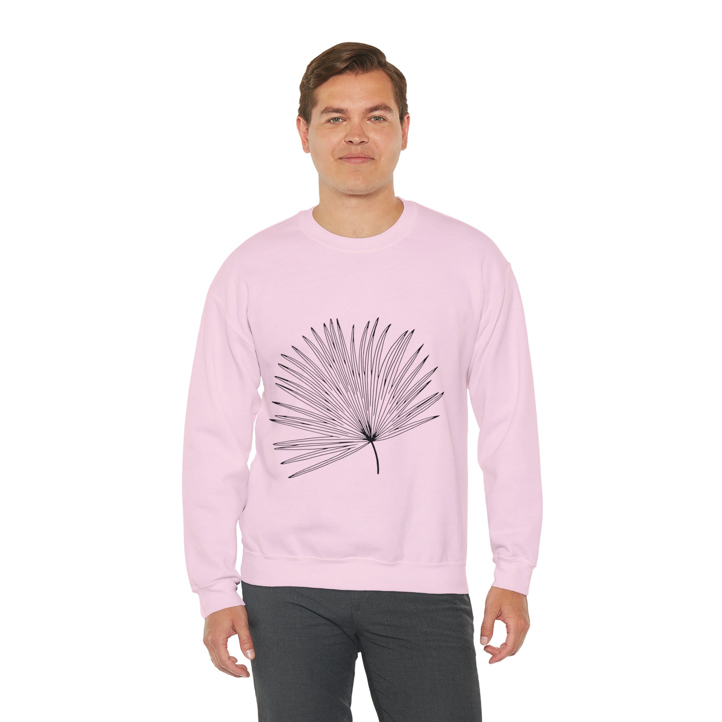 Palm Leaf Unisex Crewneck Sweatshirt