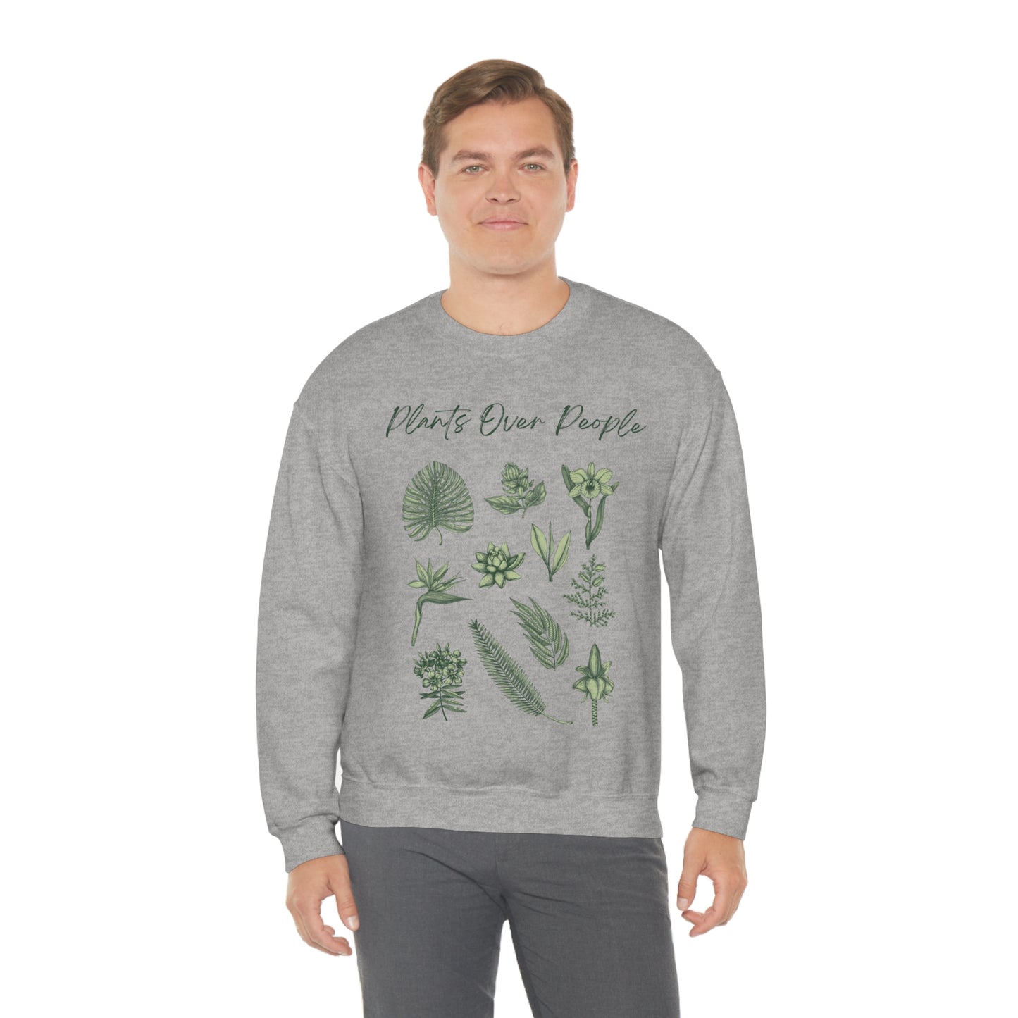 Plants Over People Unisex Crewneck