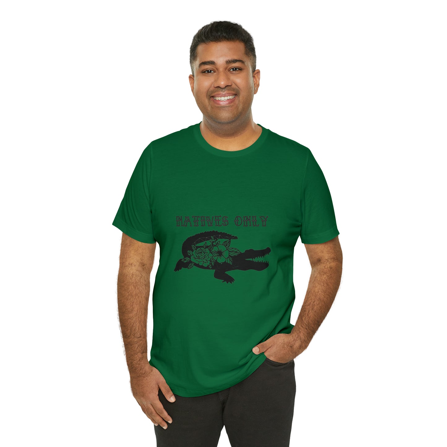Natives Only Alligator Unisex Jersey Tee