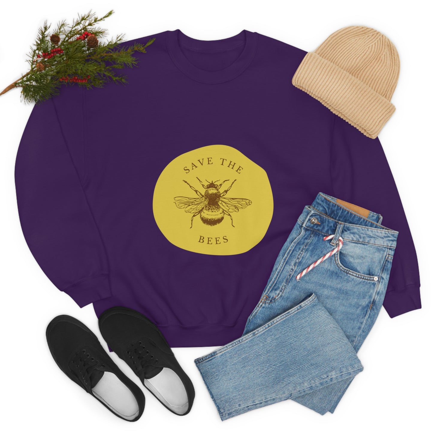 Save The Bees Unisex Crewneck