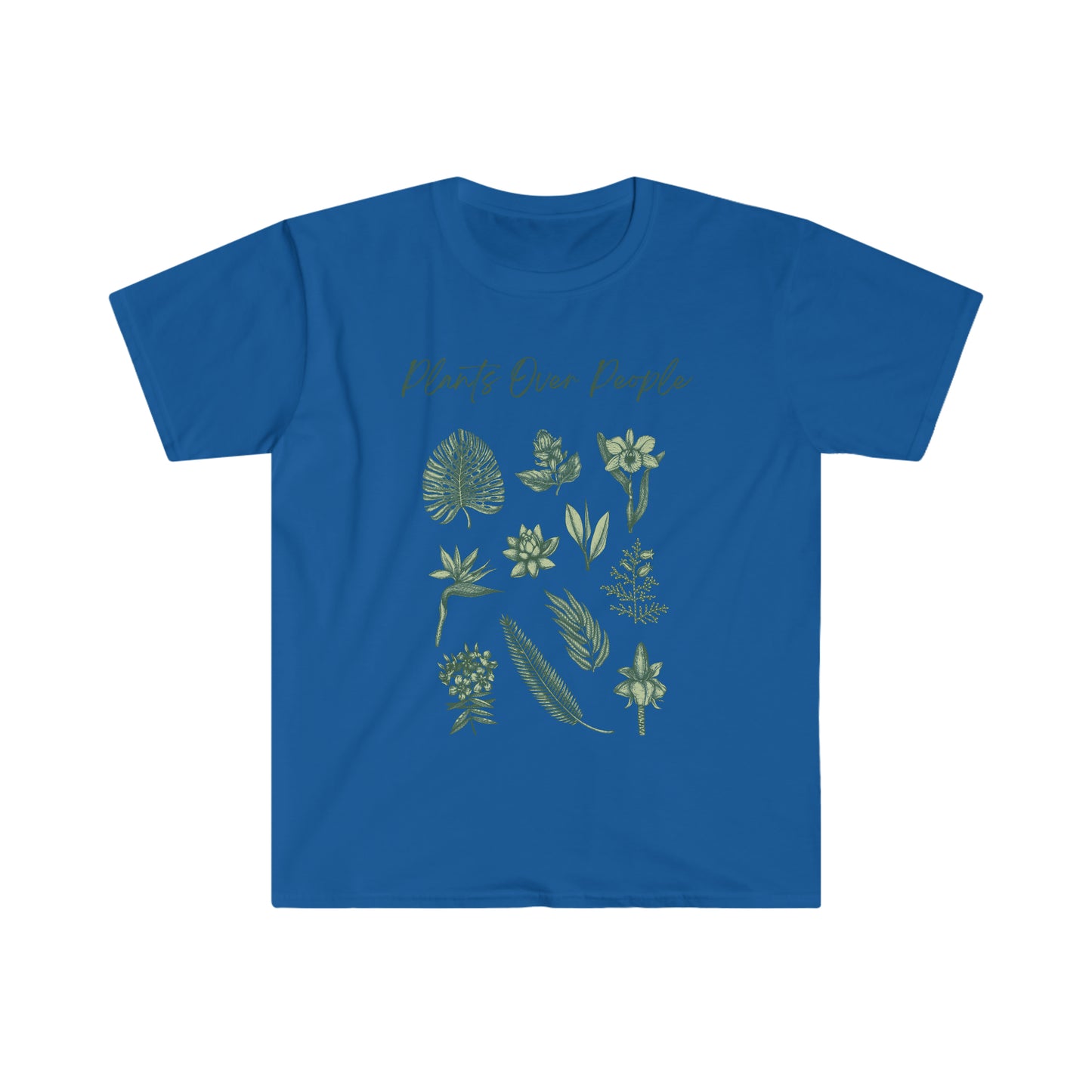 Plants Over People Unisex Softstyle T-Shirt