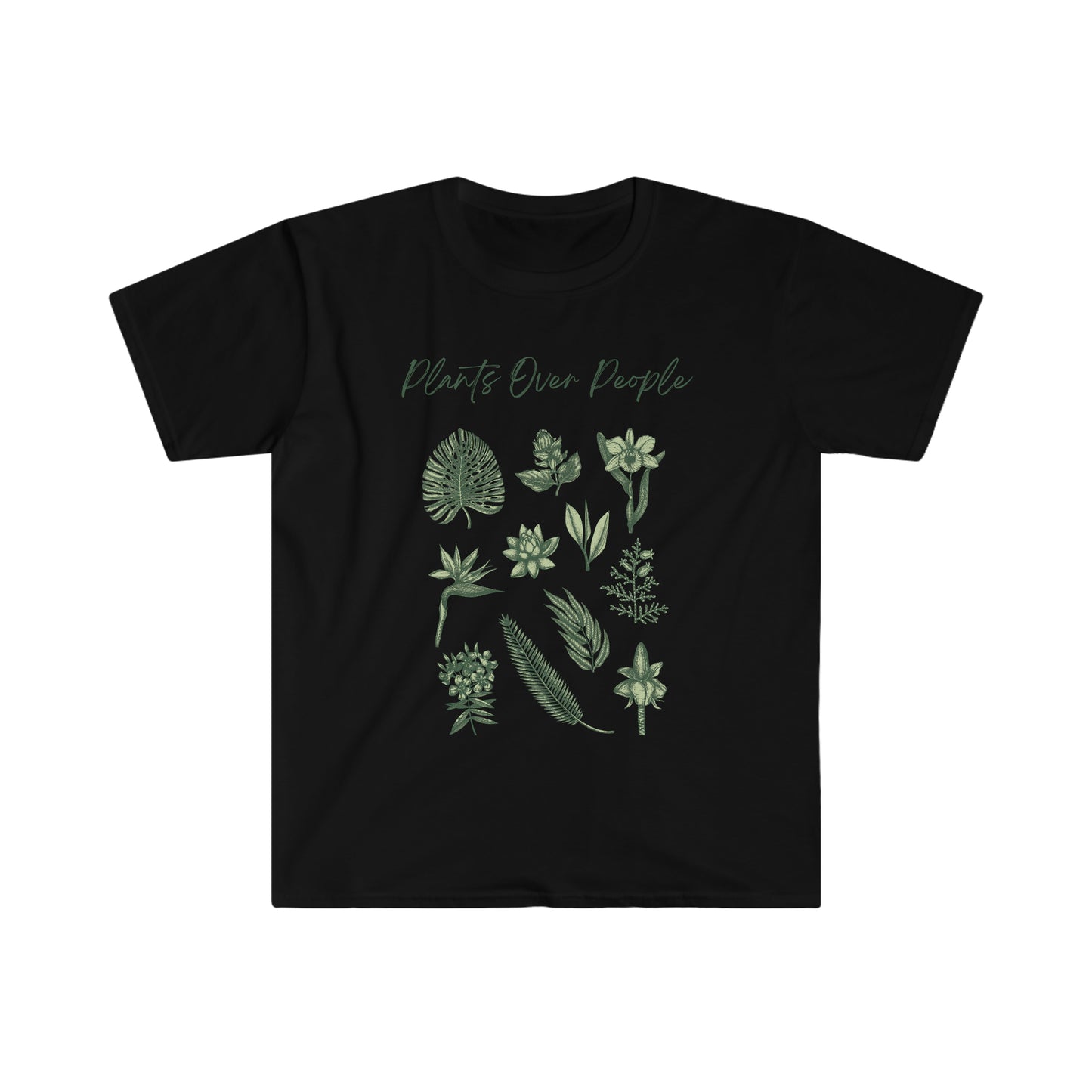 Plants Over People Unisex Softstyle T-Shirt