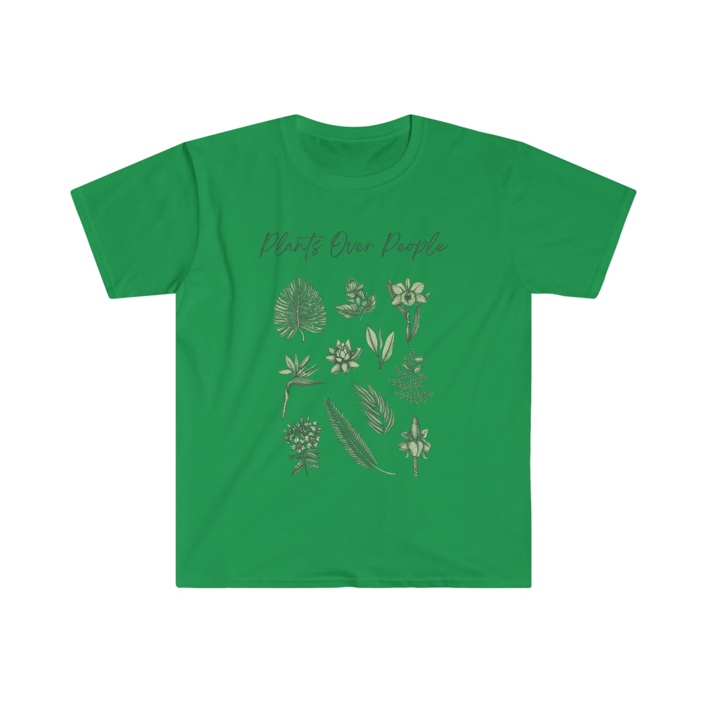 Plants Over People Unisex Softstyle T-Shirt