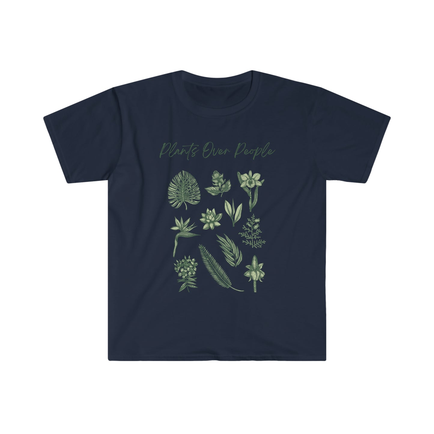 Plants Over People Unisex Softstyle T-Shirt