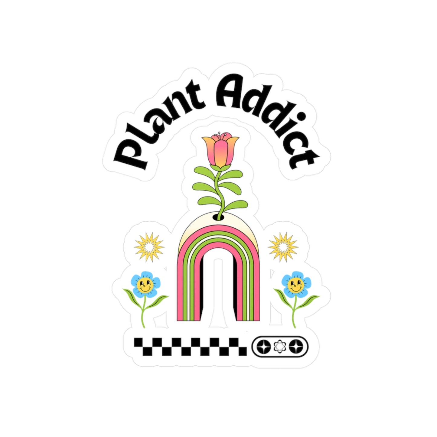 Plant Addict Vinyl Decals