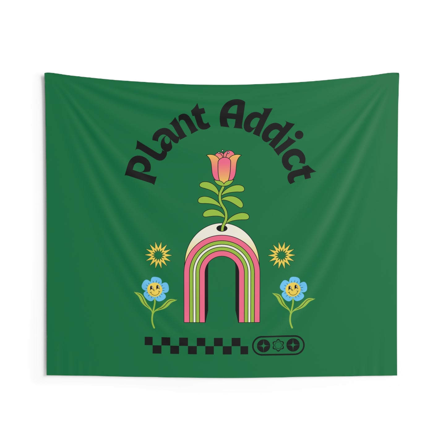 Plant Addict Indoor Wall Tapestries