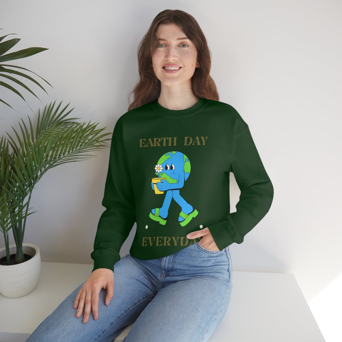 Earth Day Everyday Unisex Crewneck