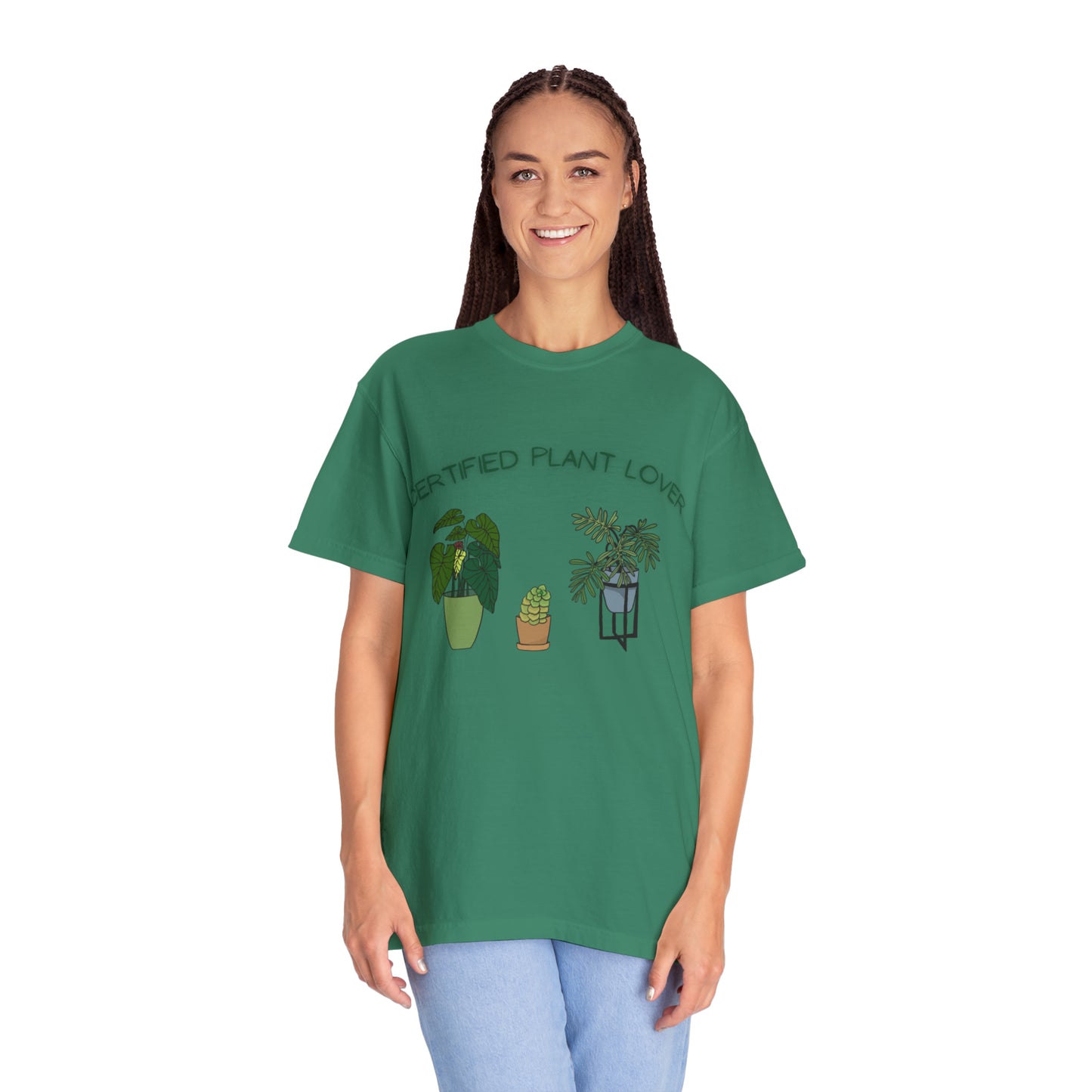Certified Plant Lover Unisex Garment-Dyed T-shirt