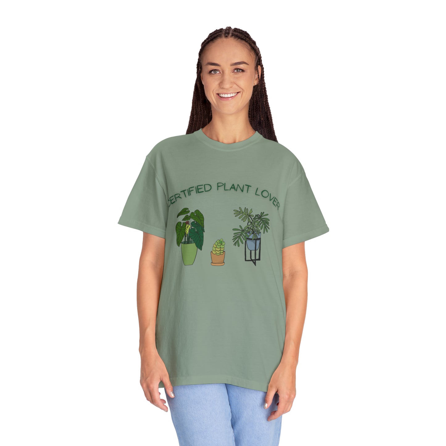 Certified Plant Lover Unisex Garment-Dyed T-shirt