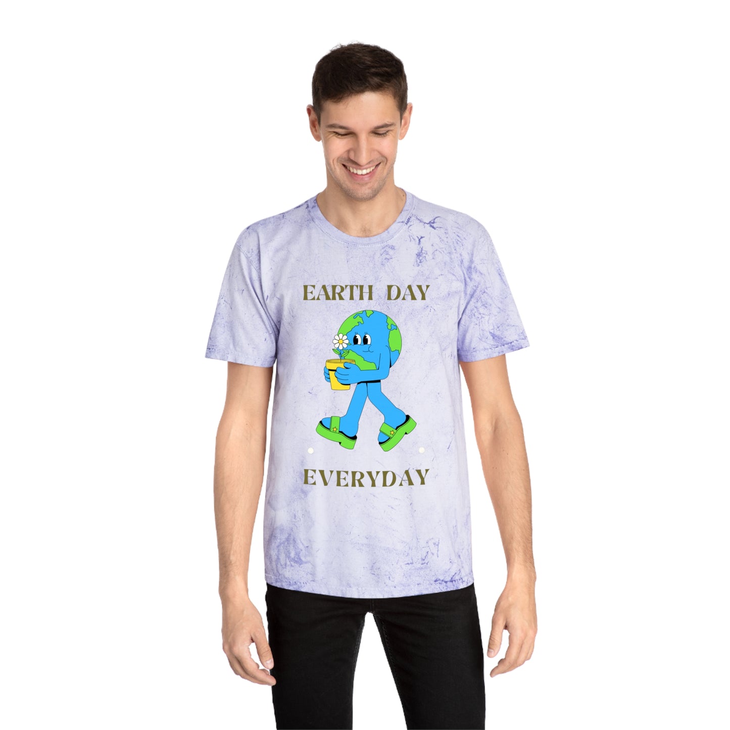 Earth Day Everyday Unisex Color Blast T-Shirt
