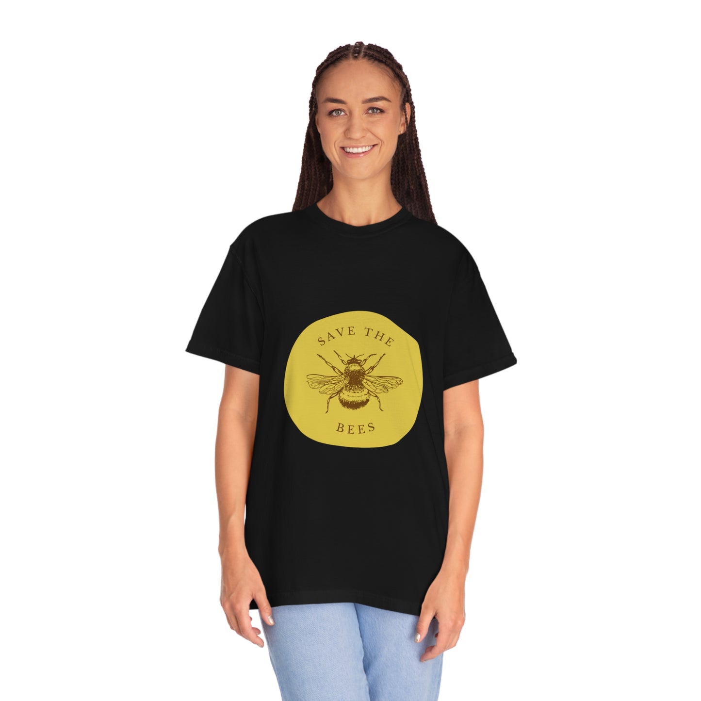 Save The Bees Unisex Garment-Dyed T-shirt