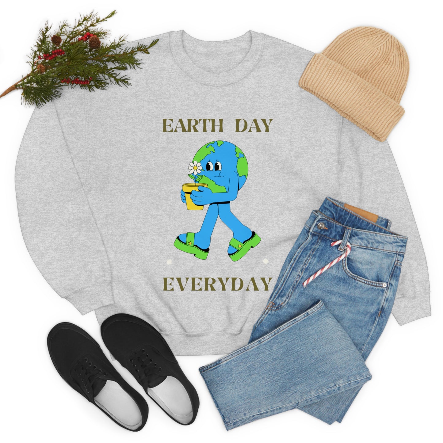 Earth Day Everyday Unisex Crewneck