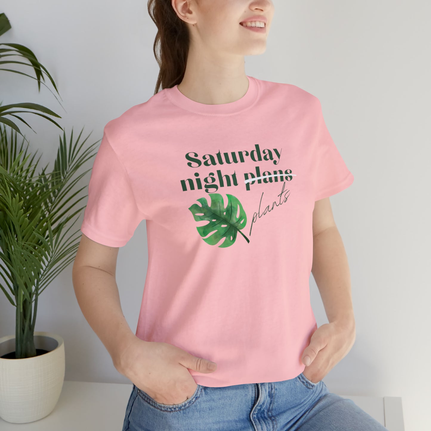 Saturday Night Plants Unisex Jersey Short Sleeve