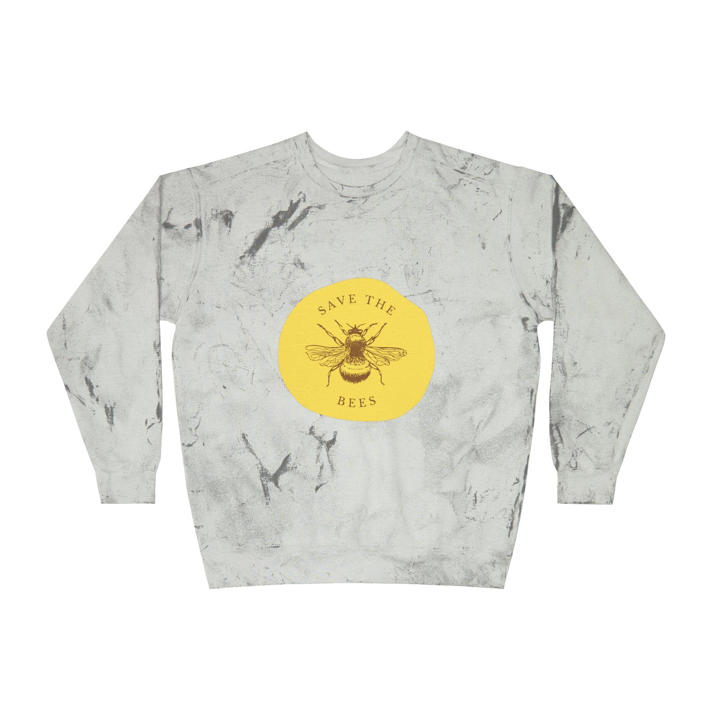 Save The Bees Unisex Color Blast Crewneck