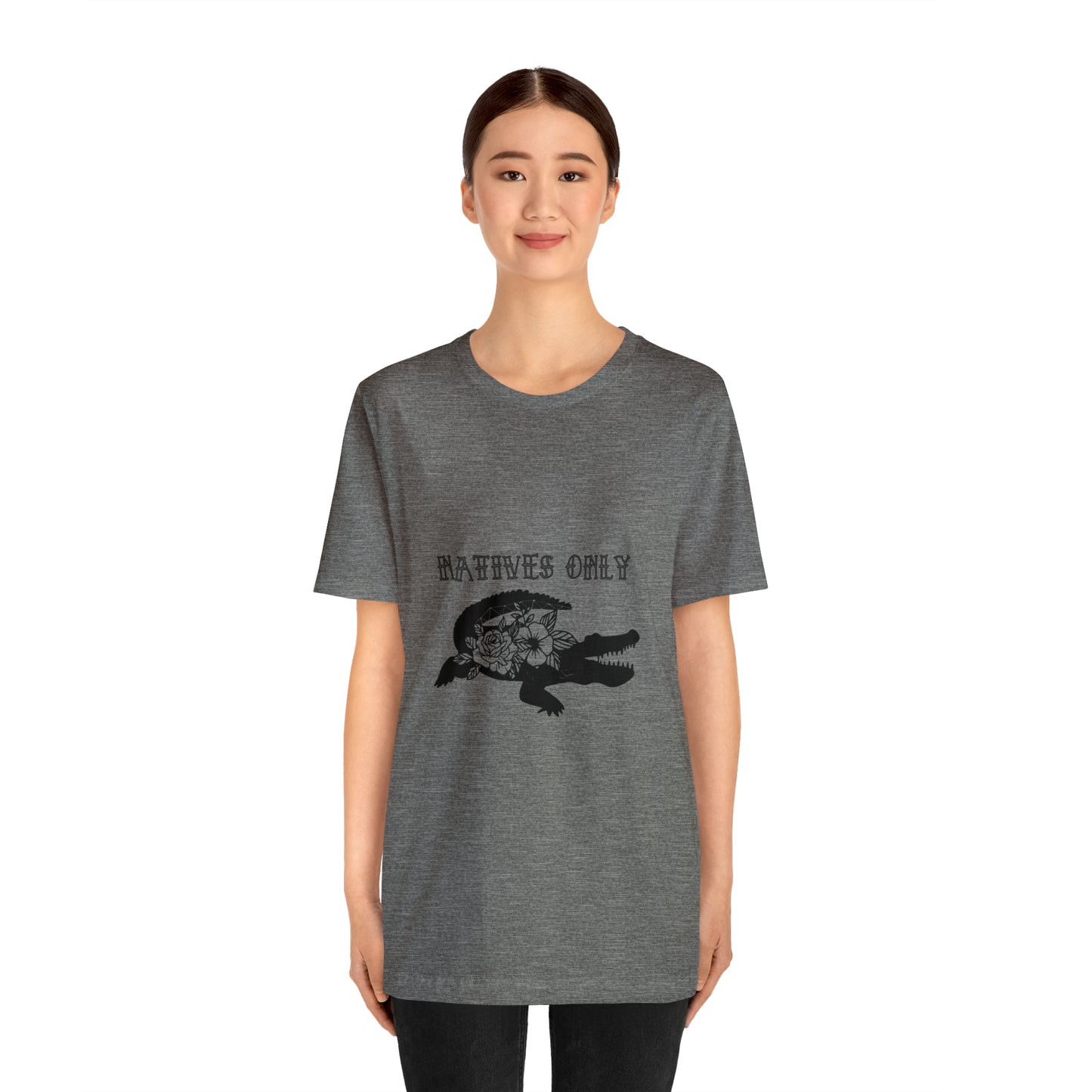 Natives Only Alligator Unisex Jersey Tee