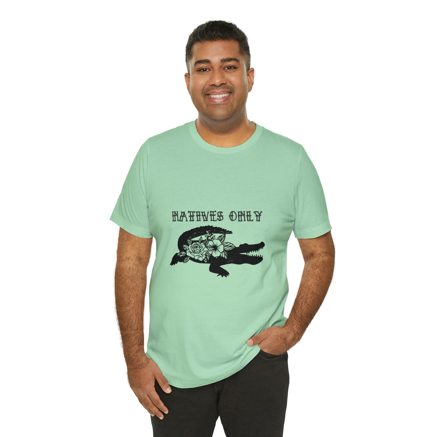 Natives Only Alligator Unisex Jersey Tee