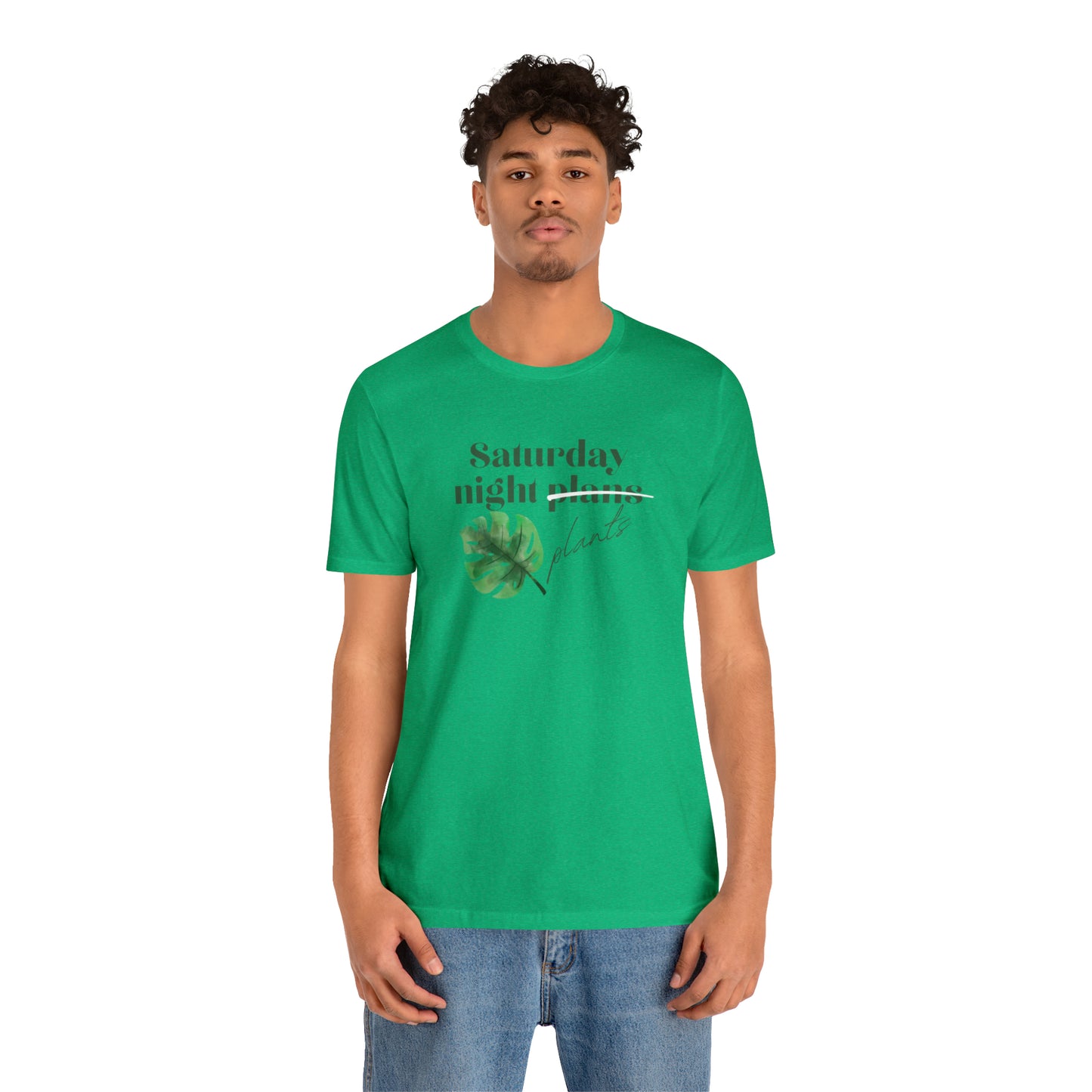 Saturday Night Plants Unisex Jersey Short Sleeve