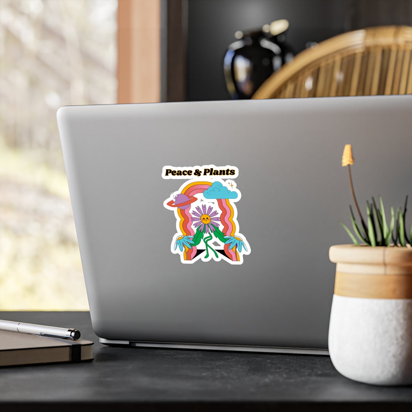 Peace & Plants Vinyl Decals
