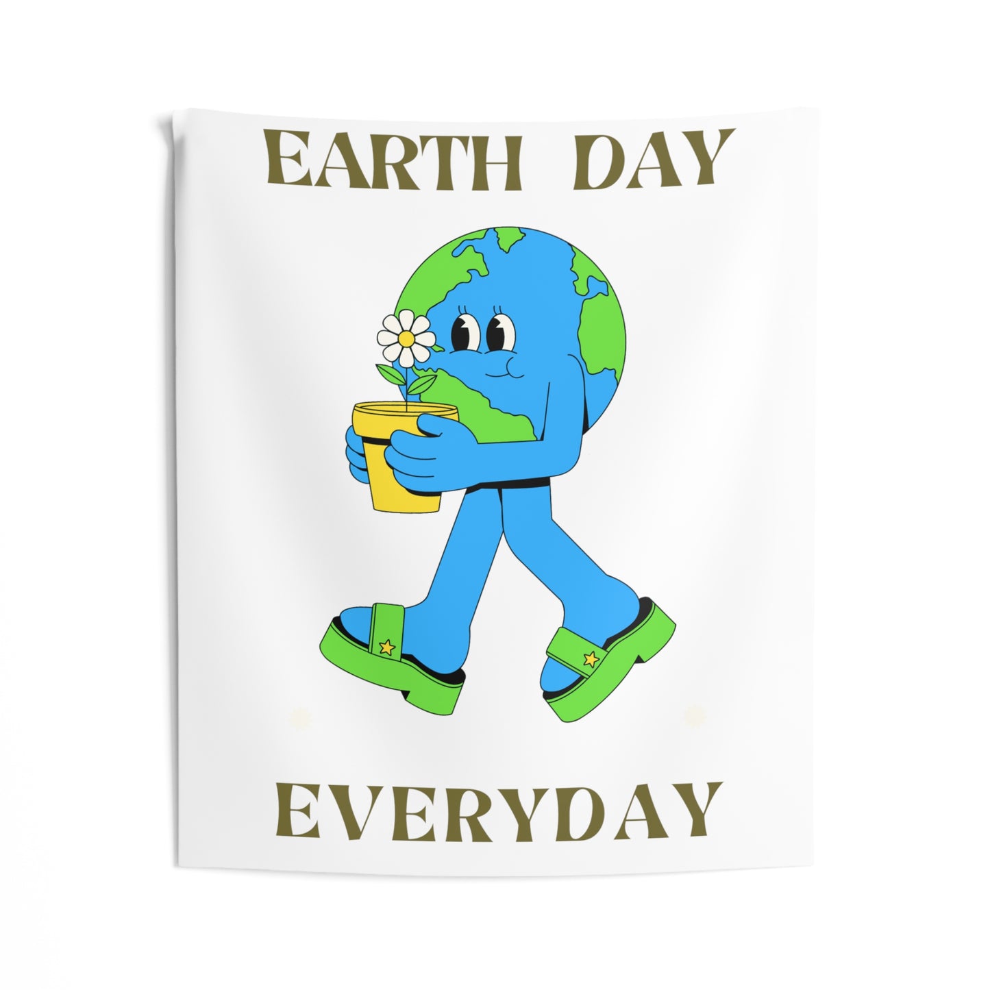 Earth Day Everyday Indoor Wall Tapestries