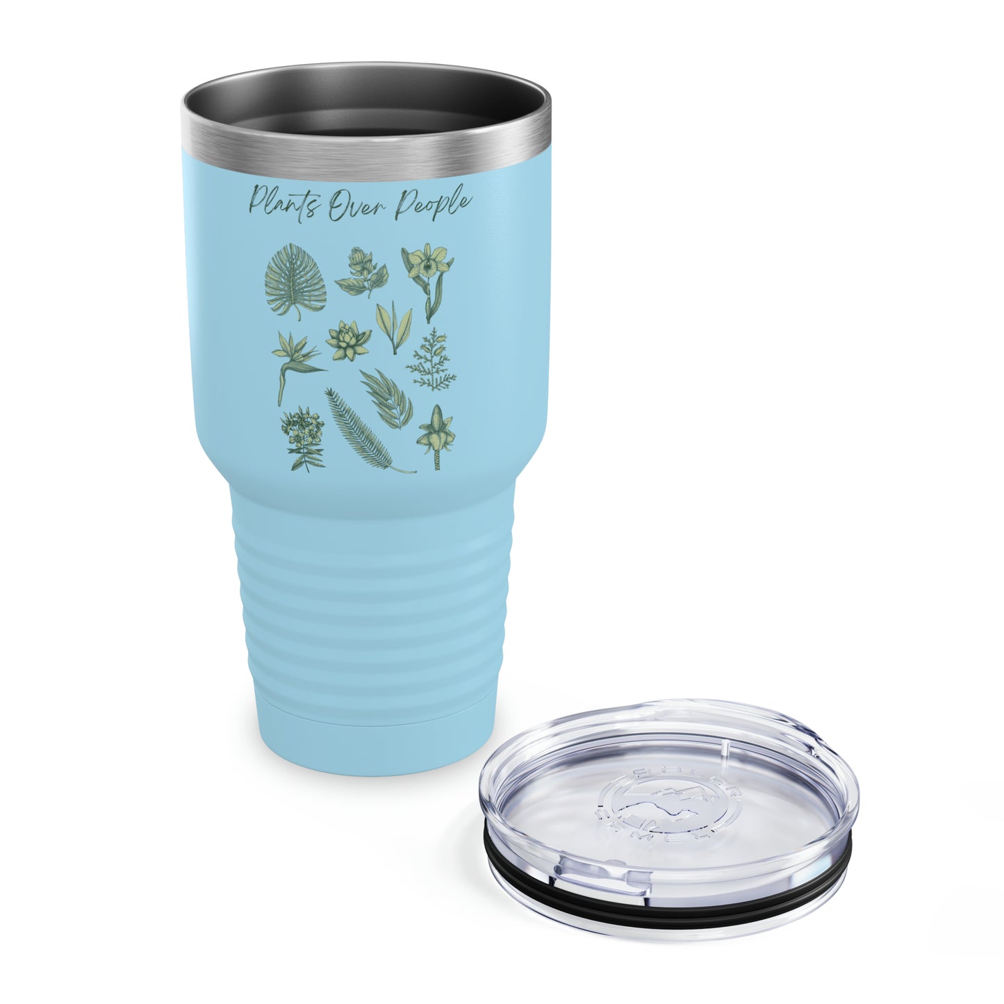 Plants Over People Ringneck Tumbler, 30oz