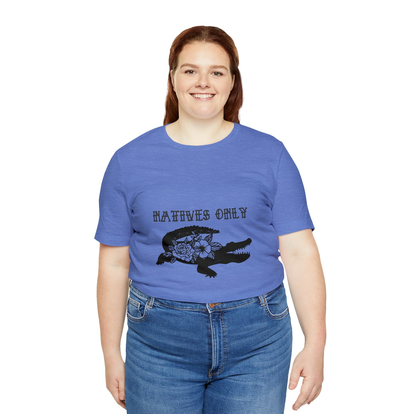 Natives Only Alligator Unisex Jersey Tee