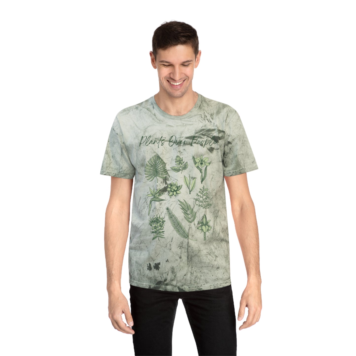 Plants Over People Unisex Color Blast T-Shirt