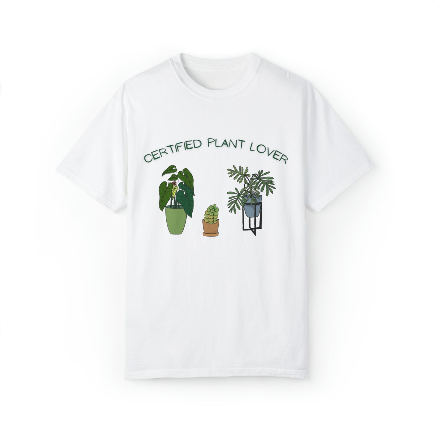 Certified Plant Lover Unisex Garment-Dyed T-shirt