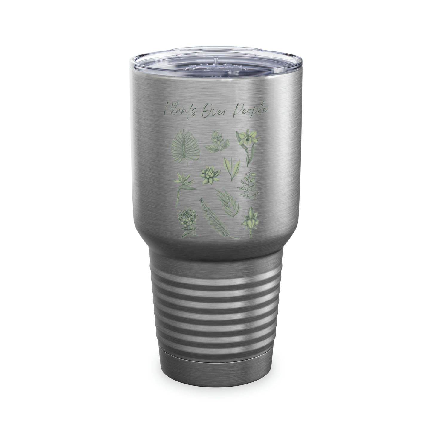Plants Over People Ringneck Tumbler, 30oz