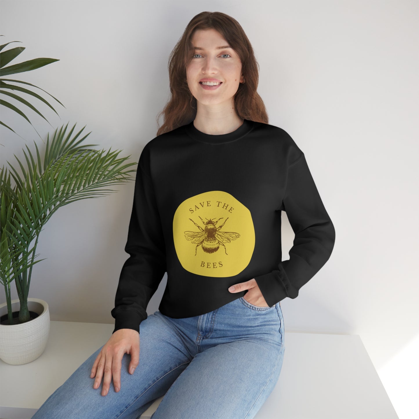 Save The Bees Unisex Crewneck