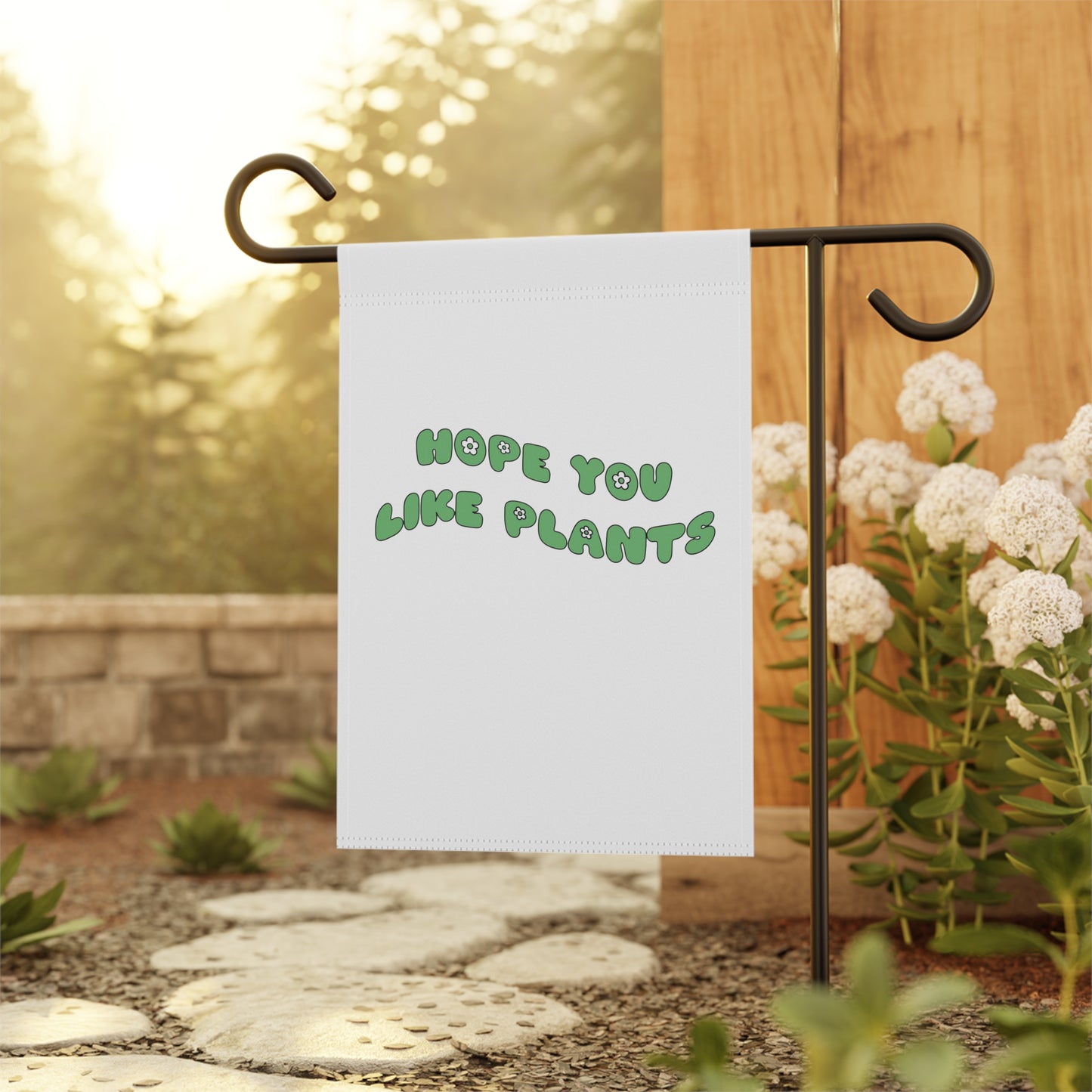 Hope You Like Plants Garden & House Banner