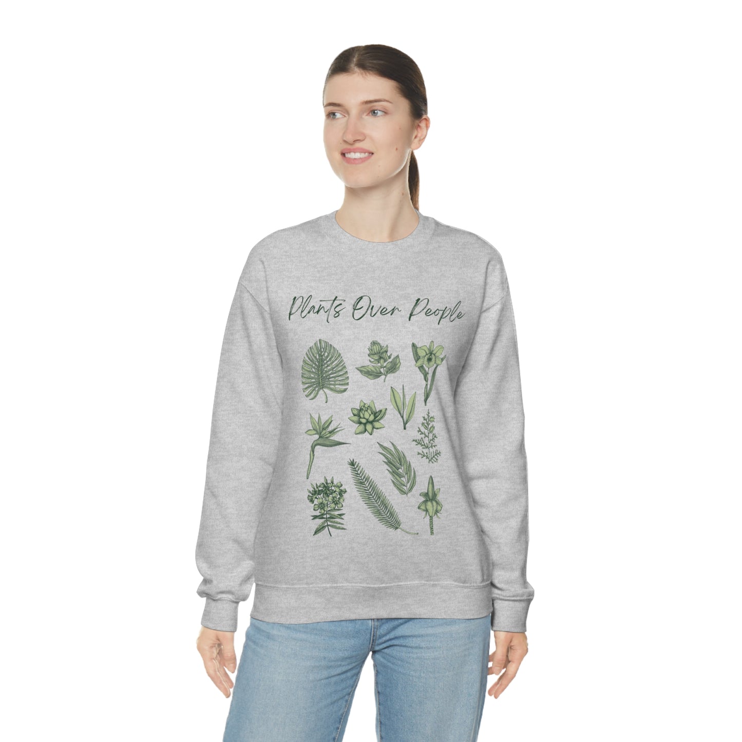 Plants Over People Unisex Crewneck