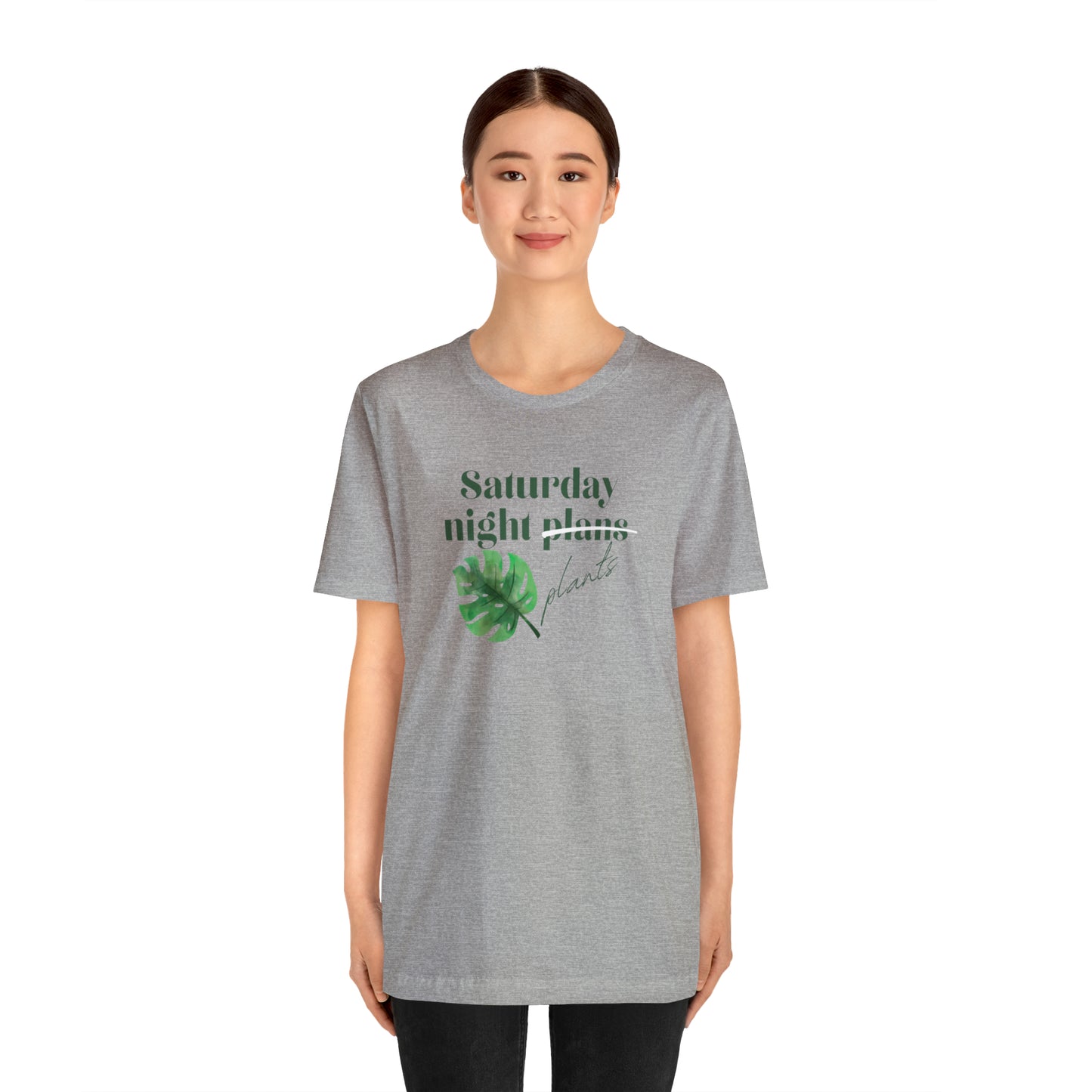 Saturday Night Plants Unisex Jersey Short Sleeve