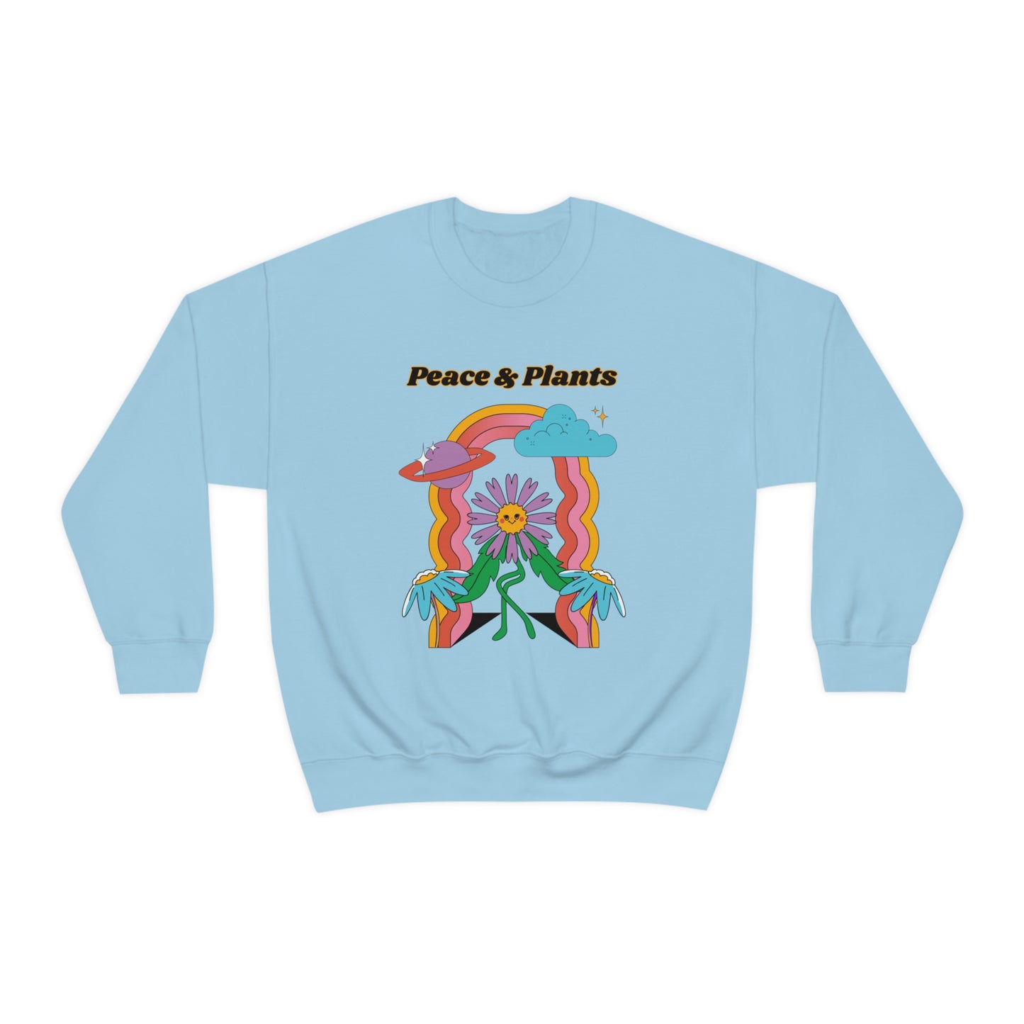 Peace & Plants Unisex Crewneck