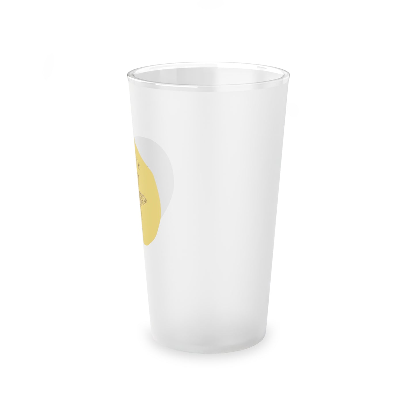 Save The Bees Frosted Pint Glass