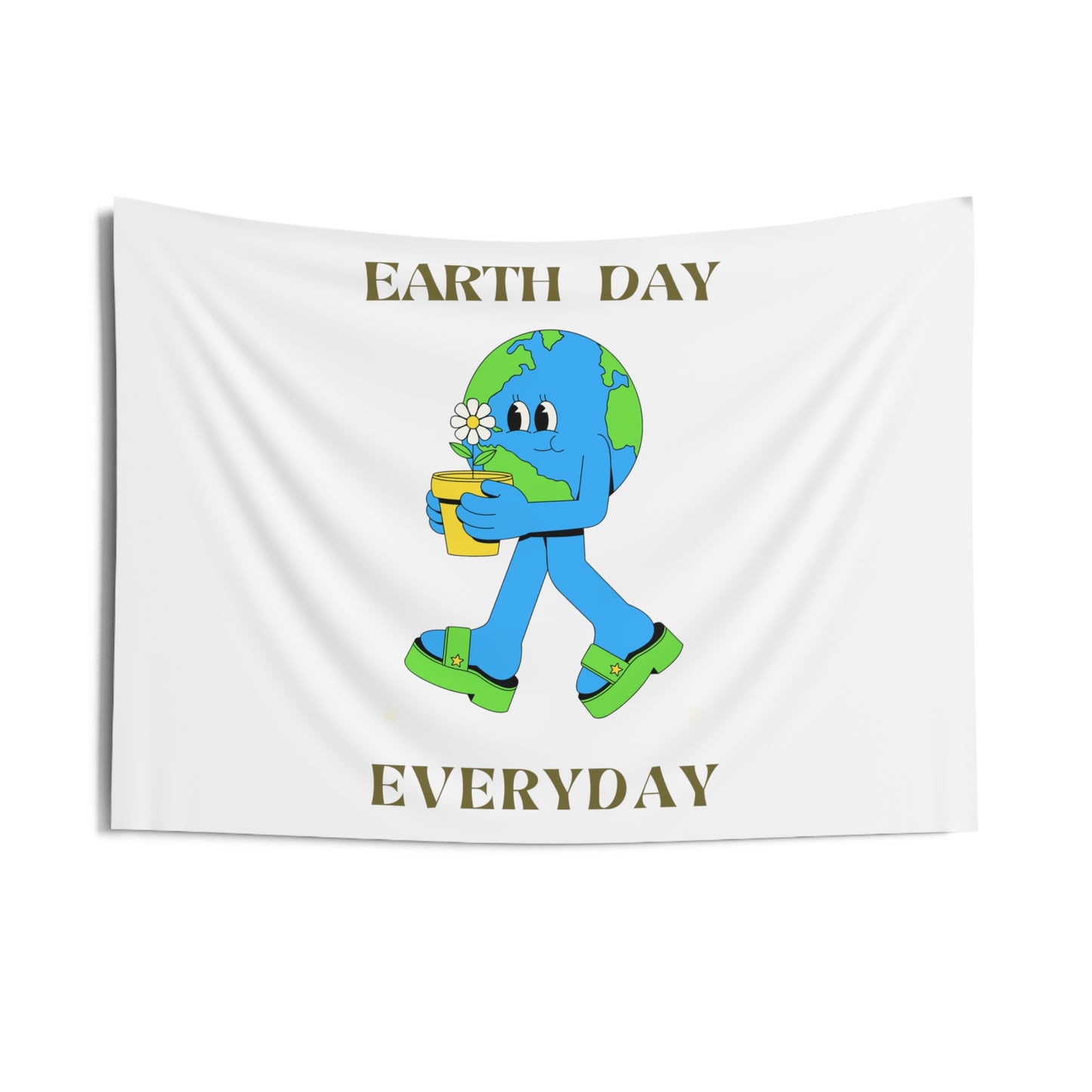 Earth Day Everyday Indoor Wall Tapestries
