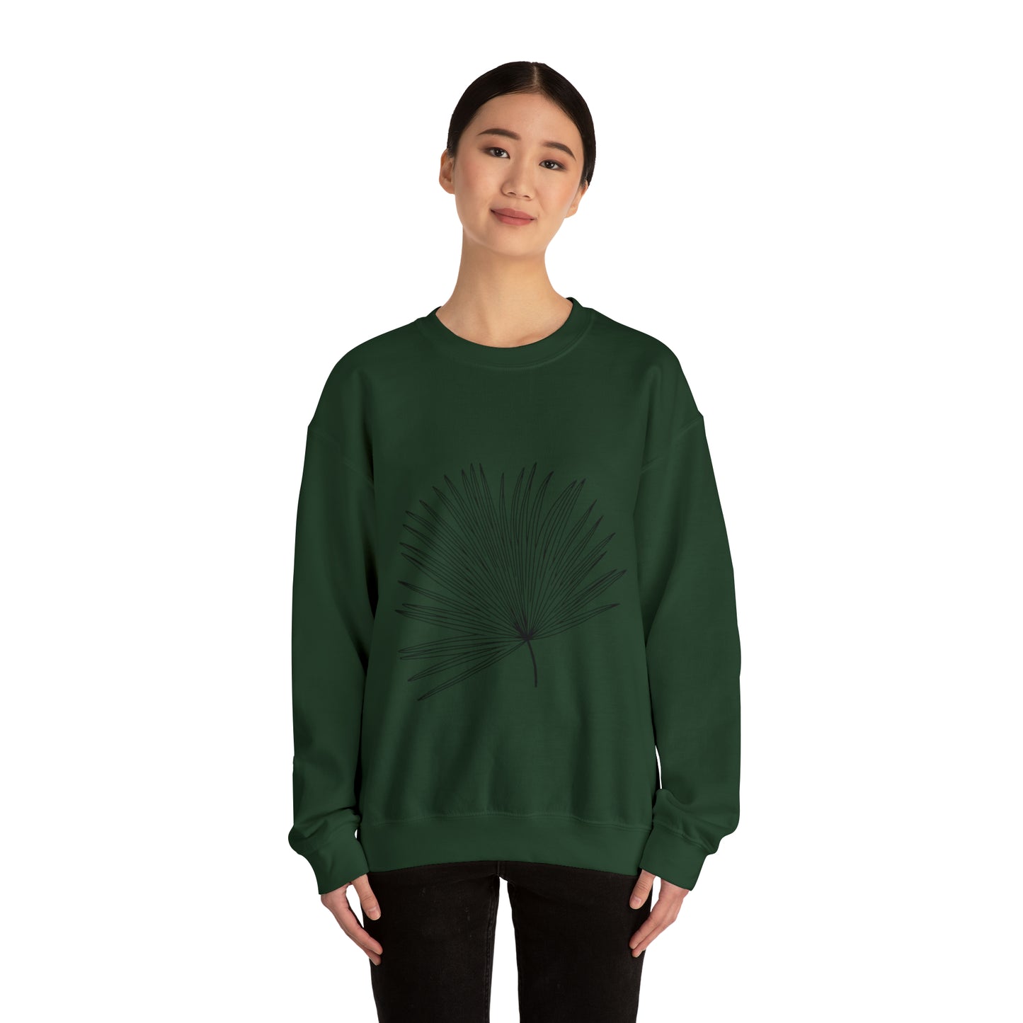 Palm Leaf Unisex Crewneck Sweatshirt