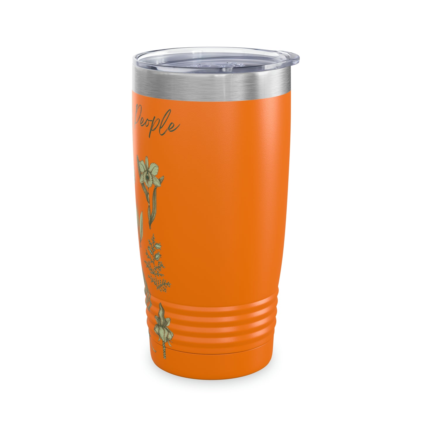Plants Over People Ringneck Tumbler, 20oz