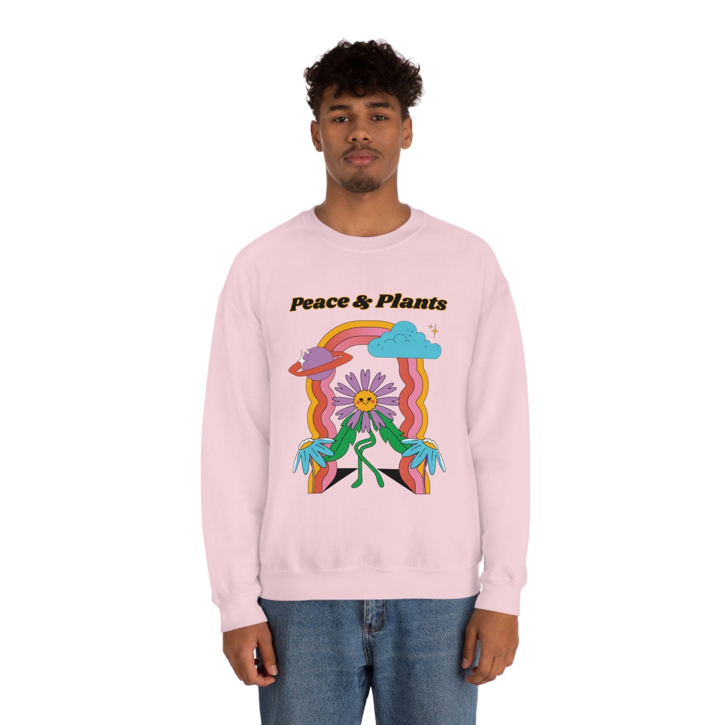 Peace & Plants Unisex Crewneck