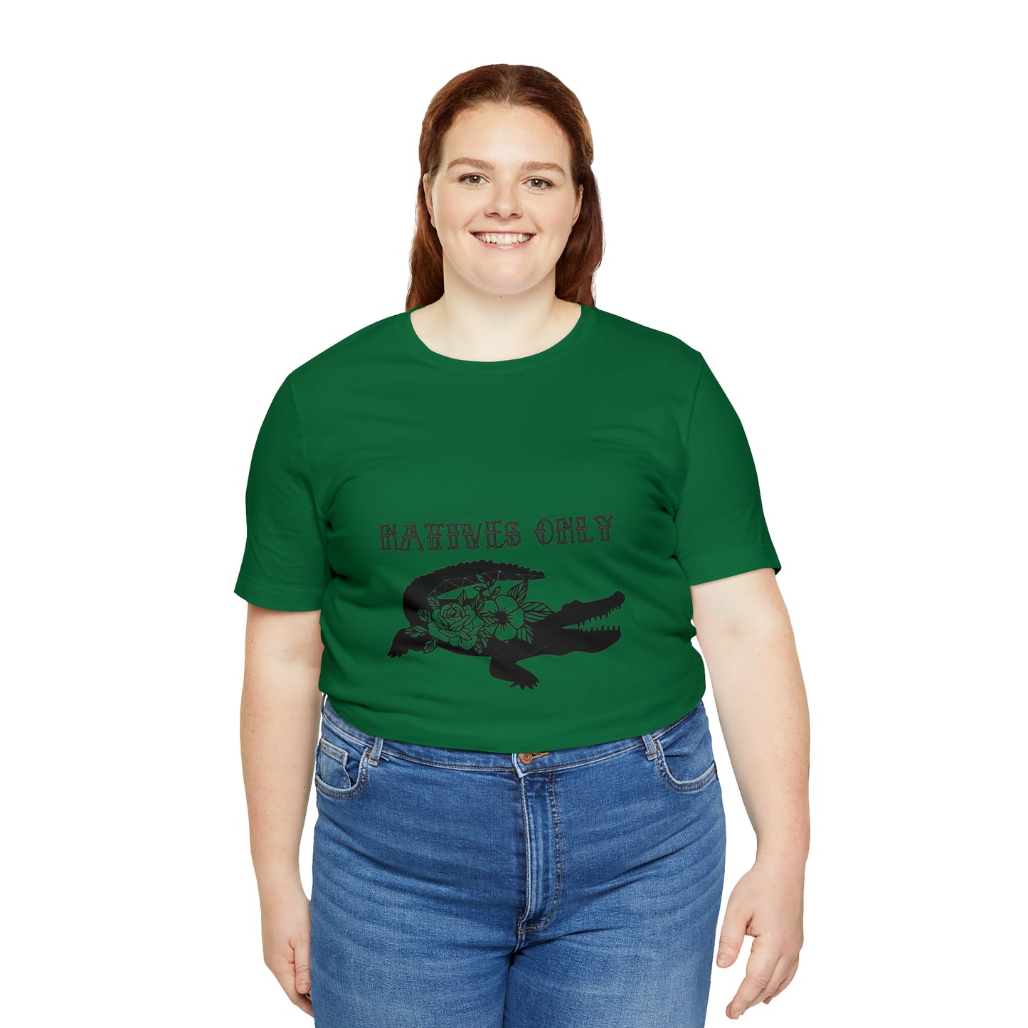Natives Only Alligator Unisex Jersey Tee